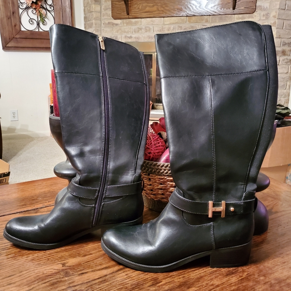 Tommy Hilfiger Wide Calf Boots